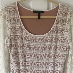 Off White Lace Dress